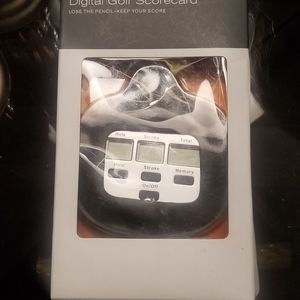 NEW! DIGITAL GOLF SCORECARD